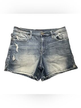 Rock & Republic Kimber Jean Shorts Size 10 Distressed High Rise